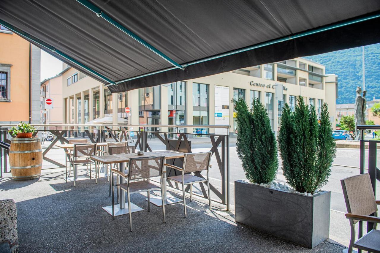 Garni Moderno Hotell Bellinzona Eksteriør bilde